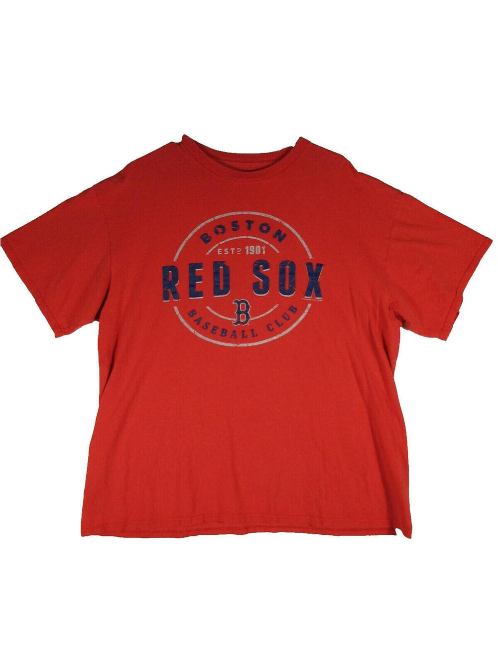 Genuine Merchandise Mens Boston Red Sox Short Sleeve T-Shirt Size XL Red